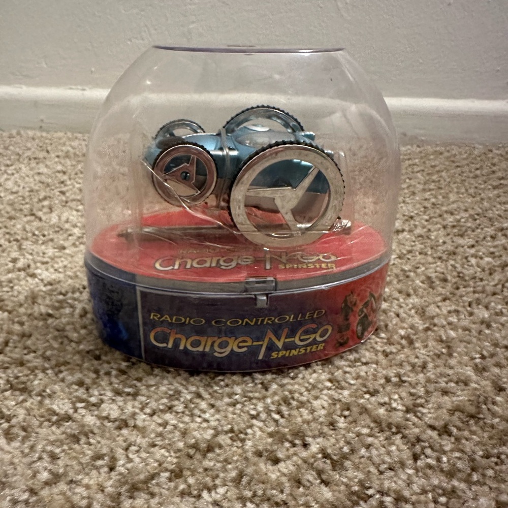 Radio Controlled Charge N Go Spinster Mega Toys Vintage